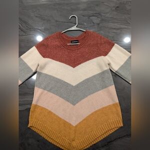 Rainer Chevron Color Block Pullover